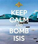 KEEP CALM and BOMB ISIS
