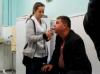 Пьяный начальник таможенного поста Херсонской таможни в вышиванке пытался прорвать блокаду Крыма на внедорожнике
