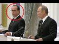 Путин Олланду про нефть