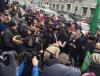 В Москве у администрации президента начался пикет дальнобойщиков