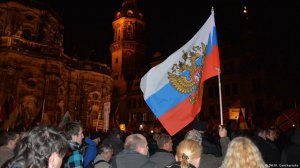 Русское сообщество Германии вышло на митинг против политики Меркель