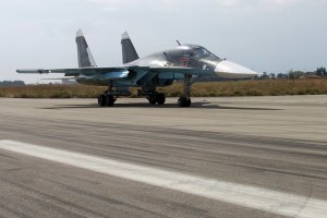 Су-34 уничтожил в Сирии лагерь боевиков из стран СНГ (Российские военные получили сведения о лагере террористов около недели назад)