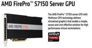 AMD анонсировала новые ускорители FirePro S7150 и S7150 X2