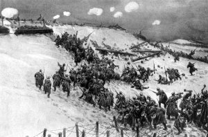 История: Штурм Эрзерума ("Удар русских был страшен. Турецкая оборона в одночасье рухнула, и османы бросились в беспорядочное бегство.....")