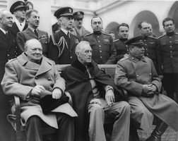 4 января 1945 года начался раздел послевоенной Европы — открылась Ялтинская конференция