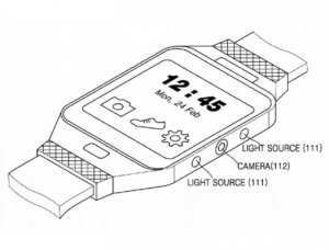 Samsung запатентовала часы, которые считывают рисунок вен на руке владельца
