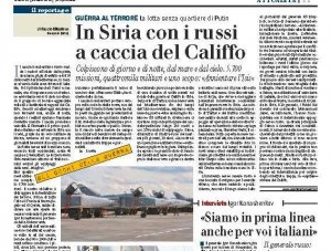 Итальянцы благодарят Путина и Россию за защиту мира от ИГИЛ