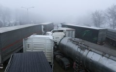 Россия и Украина согласовали режим «еду домой» для водителей грузовиков