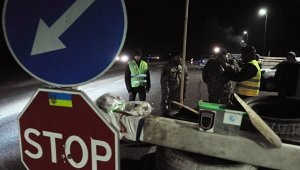 Националисты в Черниговской области прекратили блокаду российских фур