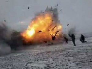 Украинские боеприпасы в Запорожье подожгли с беспилотника