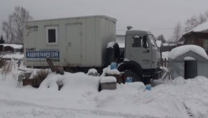 Дорогой передвижной флюорограф найден под снегом в Алтайском крае