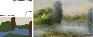 Нейросеть превращает каракули в художественные шедевры