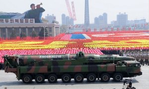 Северная Корея вновь запустила баллистическую ракету