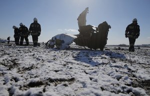 Воссоздана предполагаемая картина крушения "Боинга": самолет свалился в штопор