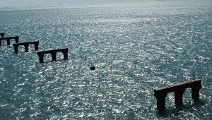 Спецсооружения защитят Керченский мост от столкновений с судами