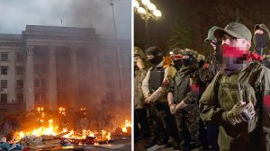 "Правый сектор" пригрозил вторым "Домом профсоюзов" в Одессе (Такое заявление прозвучало во время прошедшей демонстрации экстремистов у здания областной прокуратуры)
