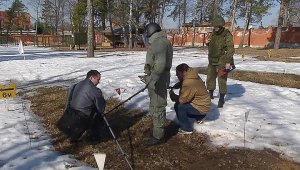 Сапёры Российской Армии заканчивают подготовку к спецоперации по разминированию Пальмиры