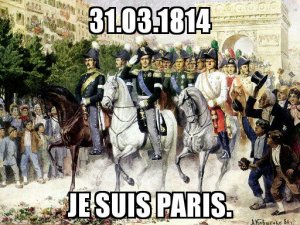 31 марта 1814 года русские войска вступили в Париж