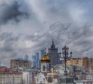 Вся Москва в одном кадре...