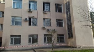 В Голосеевском суде сожгли кабинет судьи, который рассматривает дело  россиян Александрова и Ерофеева