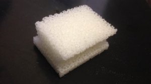 Ученые создали готовую к применению очищающую губку при помощи 3D-принтера