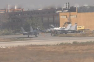 Террористы ИГ сбили самолёт ВВС Сирии на востоке Дамаска