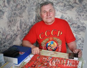 Экспозицию символов советской эпохи собрал житель райцентра Мамонтово