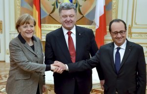 Лидеры Германии и Франции заявили о поддержке нового правительства Украины