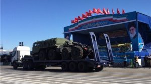 На параде в День армии Ирана были представлены составляющие ЗРС С-300