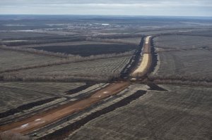 Под Воронежем началась укладка железной дороги в обход Украины