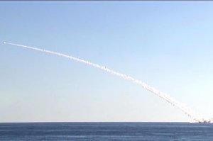 Появилось видео подводного пуска "Калибра" с борта АПЛ "Северодвинск"