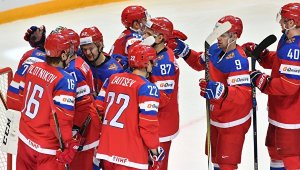 Российские хоккеисты обыграли команду Латвии на чемпионате мира