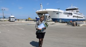 Керченская паромная переправа в этом году бьёт рекорды по числу перевезённых пассажиров