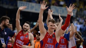 Армейцы выиграли главный турнир Европы (Московский ЦСКА в воскресенье в Берлине обыграл турецкий "Фенербахче" в финале Евролиги)