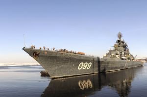 "Петр Великий" впервые за два года вышел в море