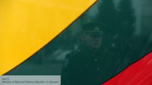 В Госдуме пояснили, почему американским солдатам в Прибалтике все позволено (На днях стало известно об осквернении флага Литвы военнослужащими США)