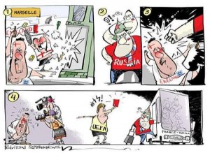 Tour de France – Russian hooligans или игра в одни ворота