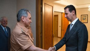 Шойгу прилетел в Дамаск и обсудил с Асадом военное сотрудничество и борьбу с терроризмом - Минобороны РФ