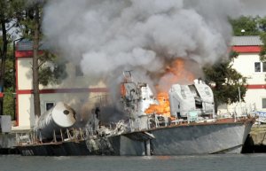 Грузия признала неспособность восстановить военный флот