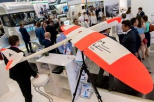 Первый российский 3D-беспилотник показали на Иннопроме в Екатеринбурге