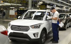 Петербургский завод Hyundai начал массовое производство нового кроссовера