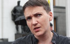 Надежда Савченко объявила голодовку