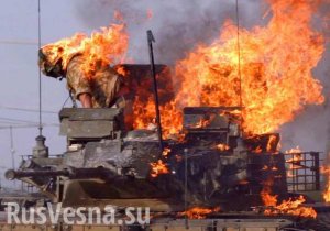 3 американских танка и «Хаммер» уничтожены советскими ПТУРами «Корнет»