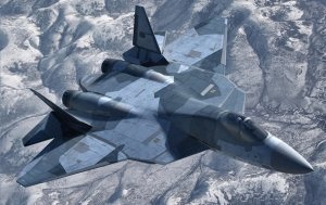 РФ показала новейший истребитель Т-50 в воздухе