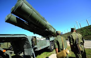Военные в Крыму получили зенитную ракетную систему С-400 «Триумф»