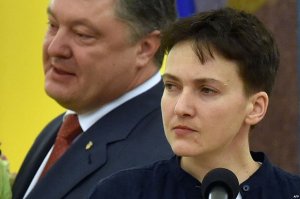 Савченко посоветовала Порошенко самому ехать в Донбасс для обмена пленных