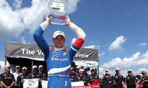 Алёшин завоевал свой первый поул в IndyCar