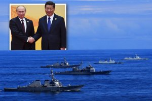 Daily Star: Россия и Китай объединяются против Америки? Российские военные корабли вошли в спорные воды Южно-Китайского моря