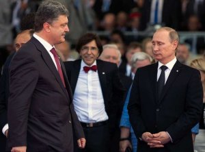 Le Monde: Порошенко фотографировался с Путиным сразу после потери Крыма