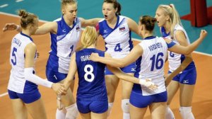 Российские волейболистки чемпионы Европы среди девушек до 19 лет